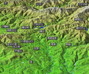 金沢港上空からの鳥瞰図　８５ｍｍ